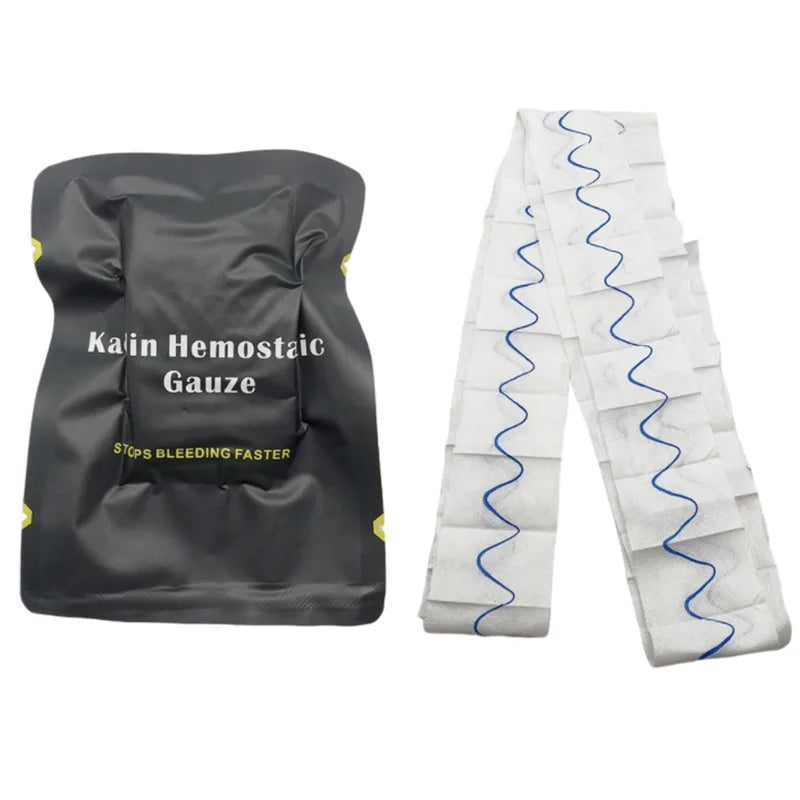Kaolin Hemostatic Gauze | Tactical First Aid Bandage