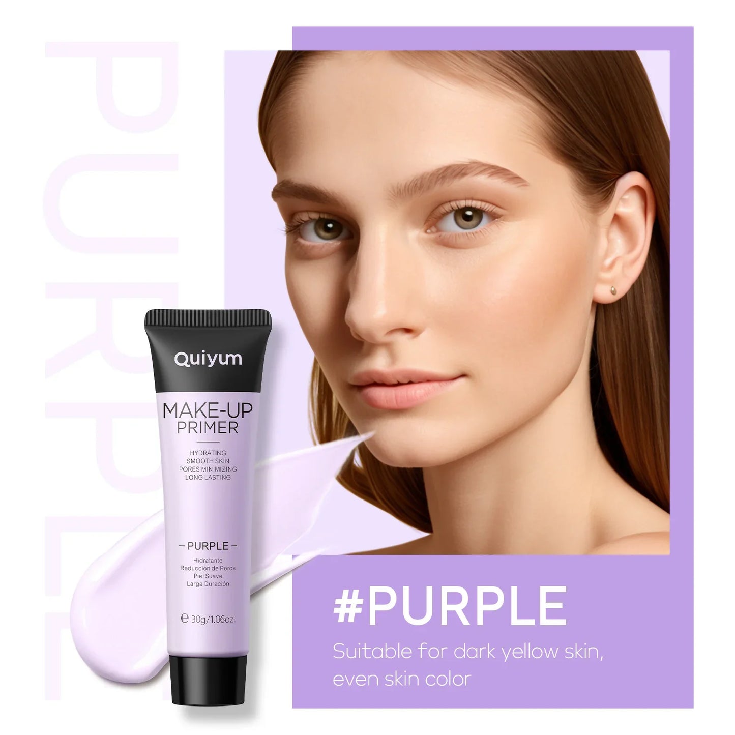 LAIKOU Moisturizing Makeup Primer – Pore-Minimizing, Brightening
