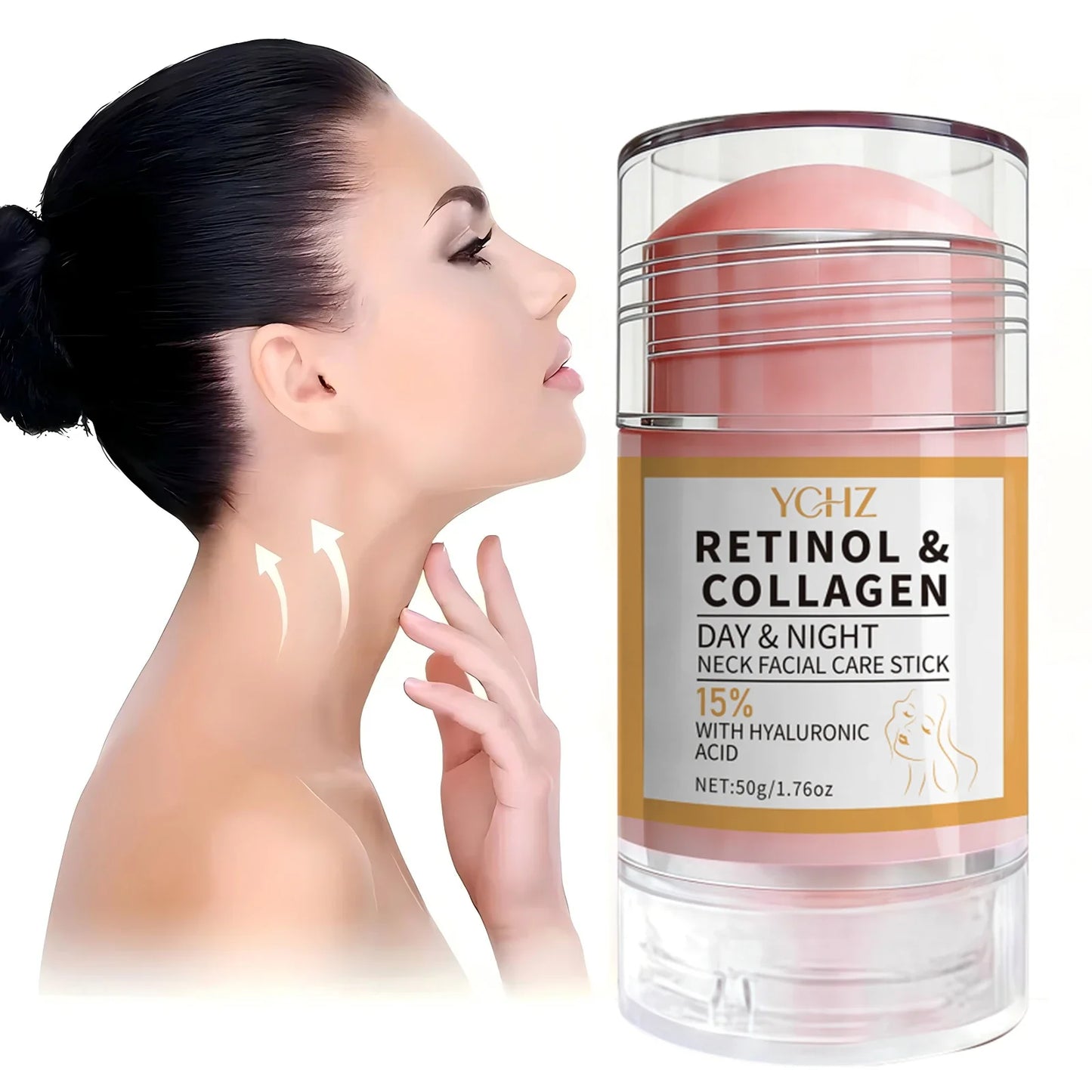 Retinol & Collagen Face & Neck Stick – Hyaluronic Acid + Niacinamide