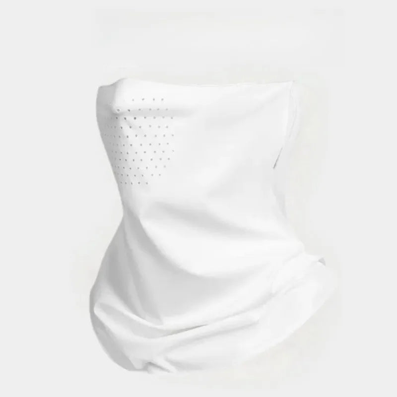 Sunscreen Face Mask Full Face Protection Against UV Rays Suitable for Both Men and Women Ice Silk Face Mask Peaceful Pleasures Health and Wellness