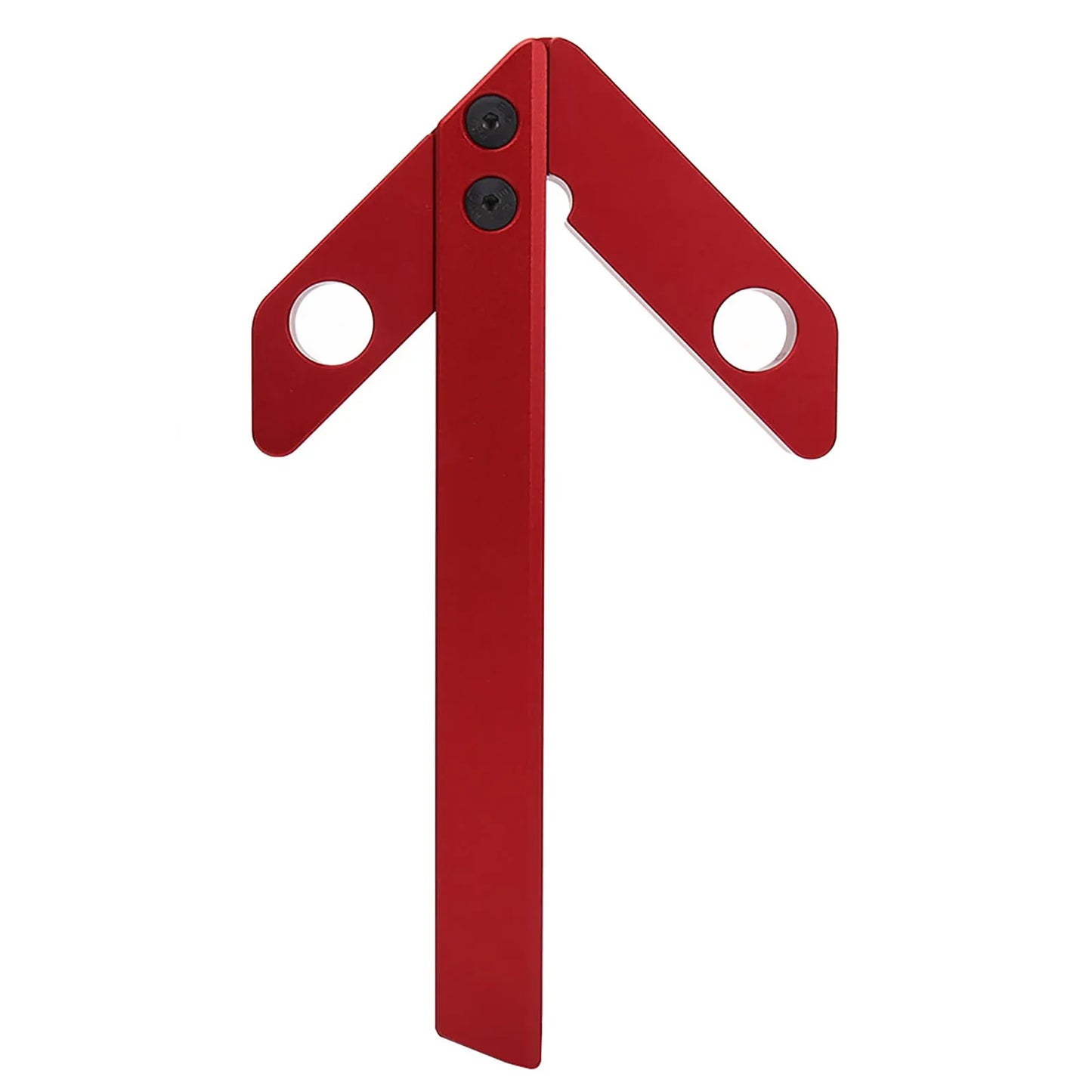 45 90 Degrees Carpenter Right Angle Line Gauge Round Heart Ruler