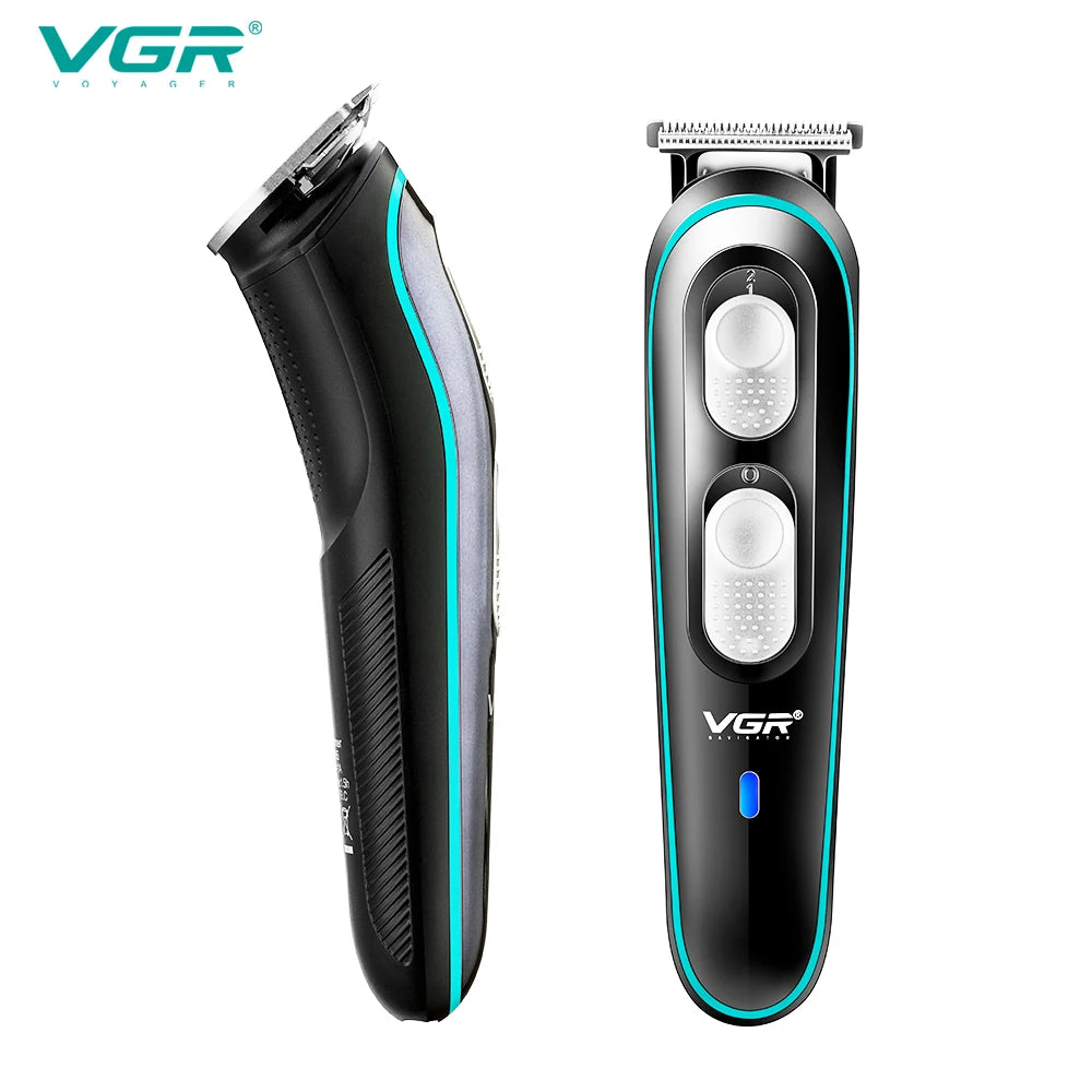 VGR 055 Electric Hair Clipper Household Convenient Electric Push Cutting Oil Head Carving Stainless Steel Knife Head Hair Trimmi Peaceful Pleasures Health and Wellness