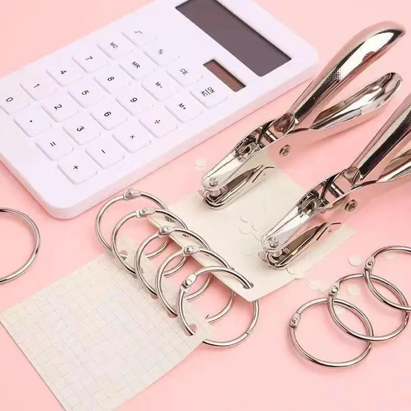 Single Hole Puncher Metal 3mm/6mm Pore Diameter Punch Pliers Hand Paper Scrapbooking Punches Punching Tools Peaceful Pleasures Health and Wellness