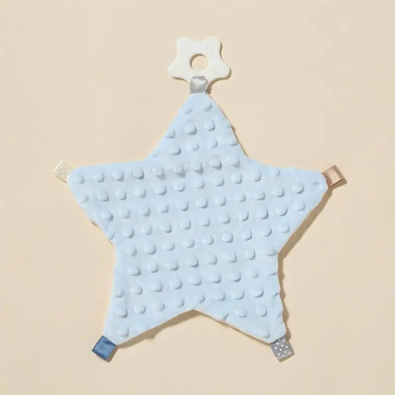 Baby Soothing Towel Cotton Teether Comfort Blanket 0–1 Year