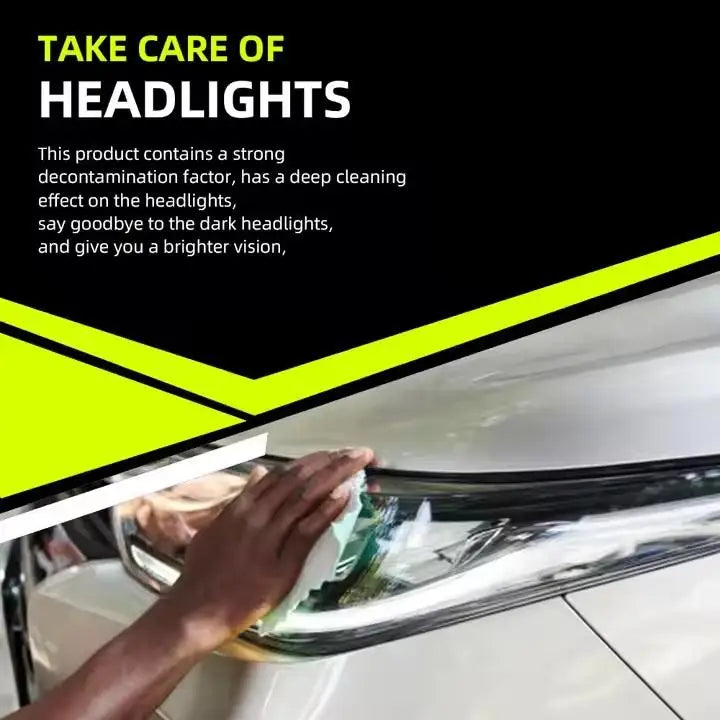 Headlight Restoration Kit - Car lights Polisher & Repair Kit with Polishing Paste - Refurbishes Yellowed Headlights Peaceful Pleasures Health and Wellness