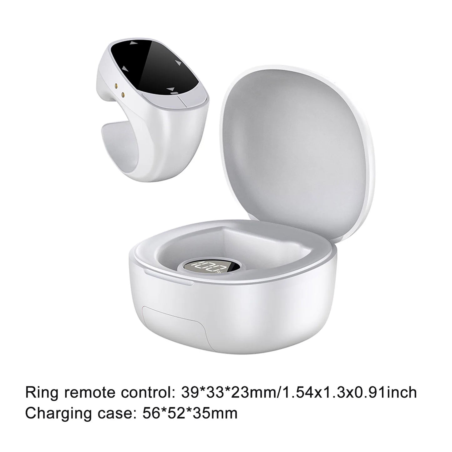 Bluetooth Ring Remote – Page Turner & Camera Shutter Control
