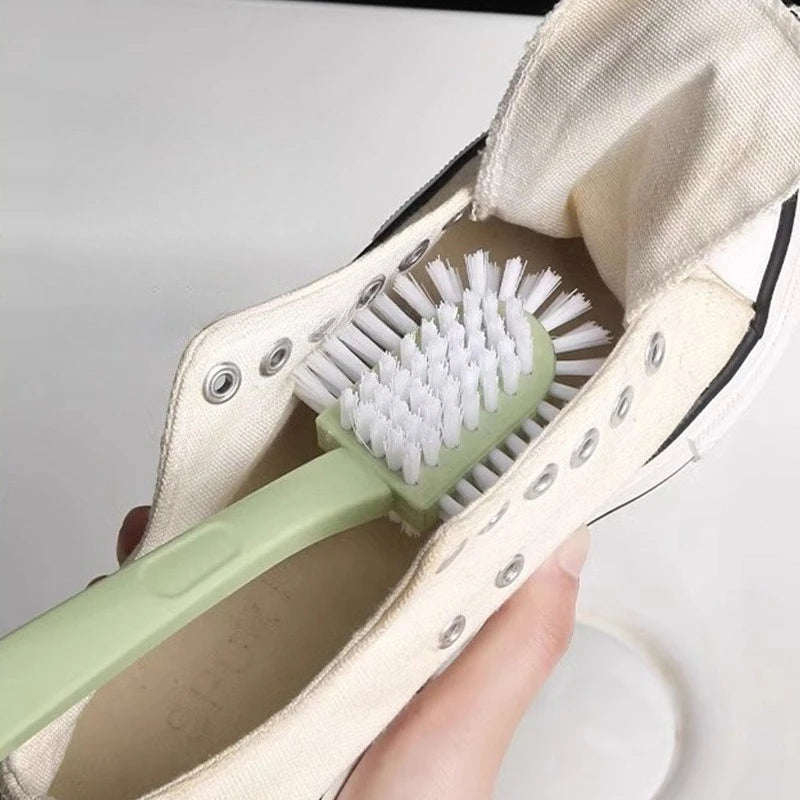 5-Sided Shoe Brush | Multi-Purpose Cleaner, Soft & Firm Bristles Shoe Cleaning Brush Peaceful Pleasures Health and Wellness