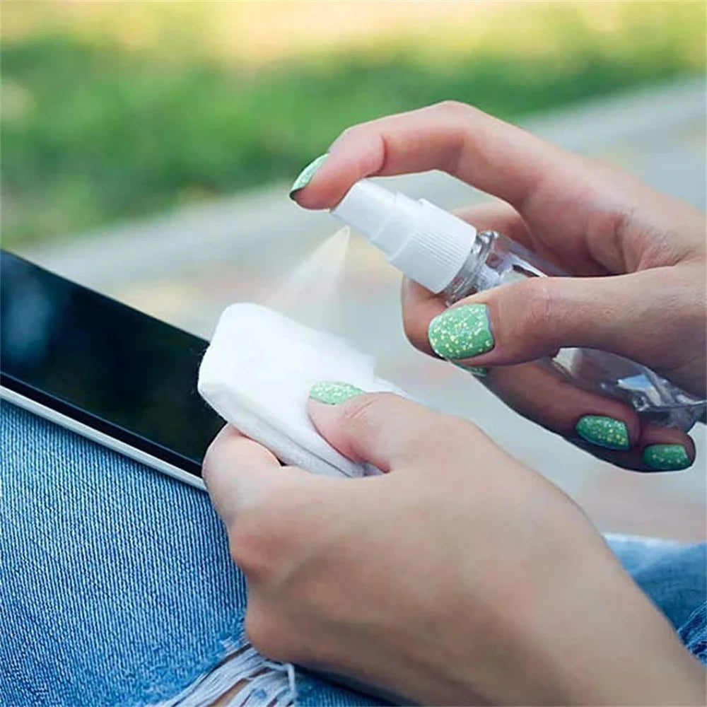 Refillable Spray Bottles 10–50ml Clear PET Plastic Perfume