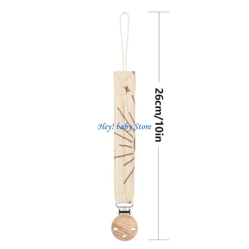 Cotton Rope Baby Pacifier Clip | Anti-Lost Dummy & Teether Chain