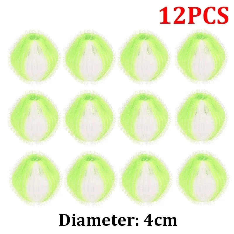 6/12pcs Downy Laundry Balls Pet Hair Remover Washing Capsules Removes Lint Personal Care Clothes Limpieza Reusable Ball Catch Peaceful Pleasures Health and Wellness Style C-12PCS