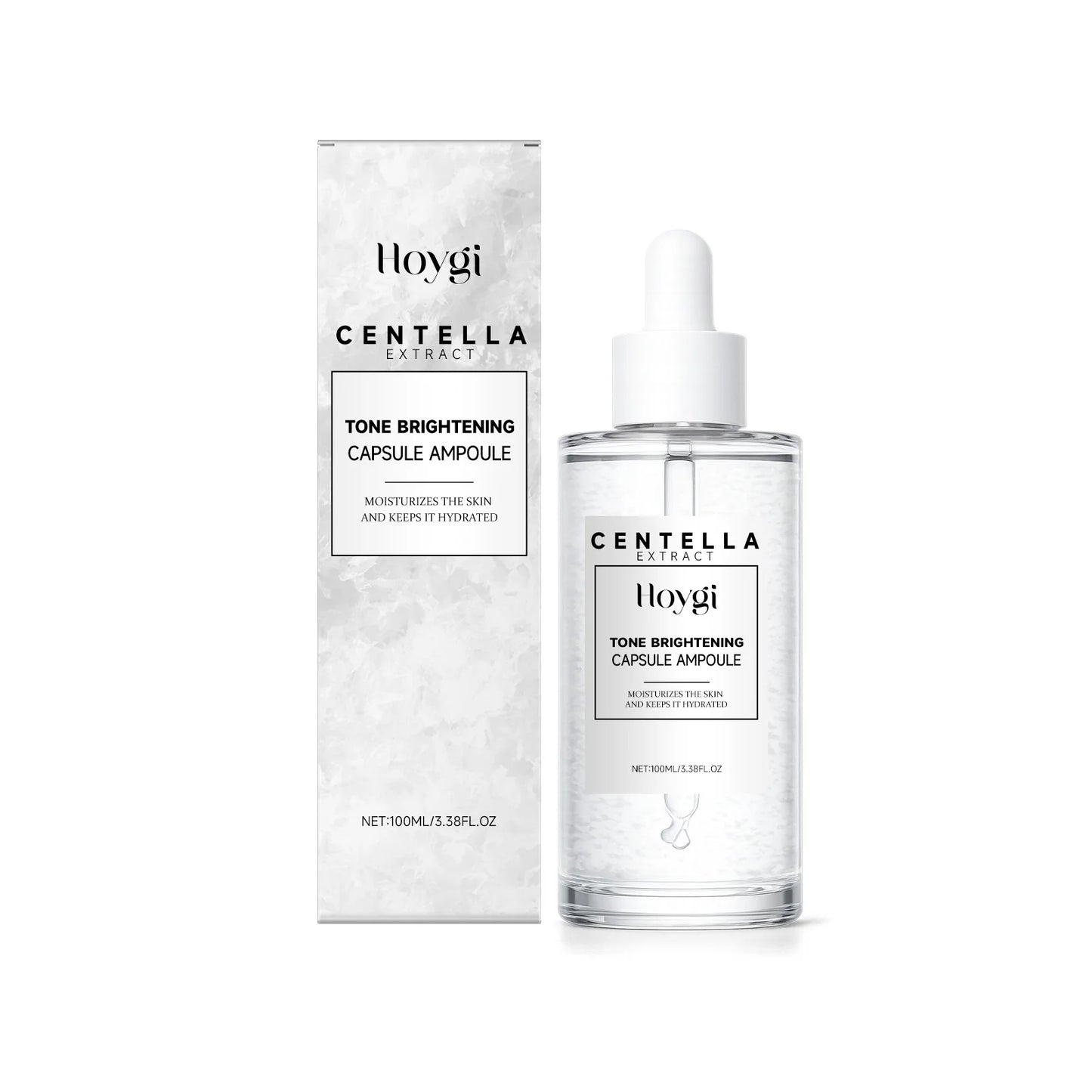 Centella Asiatica Serum Reduces Redness Restores Skin Barrier Calming & Hydrating Facial Serum for Glowing Skin Daily Care Peaceful Pleasures Health and Wellness 100ml boxed