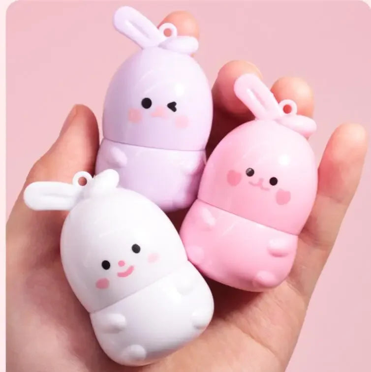 Color-Changing Rabbit Lip Balm Ball | Moisturizing Lip Care