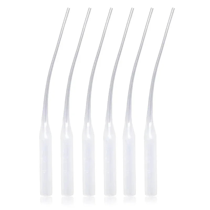 Glue Tips, 100pcs Plastic Glue Micro-Tips Glue Extender Precision CA Glue Applicator for Arts Crafts Hobby Projects Guitar Peaceful Pleasures Health and Wellness