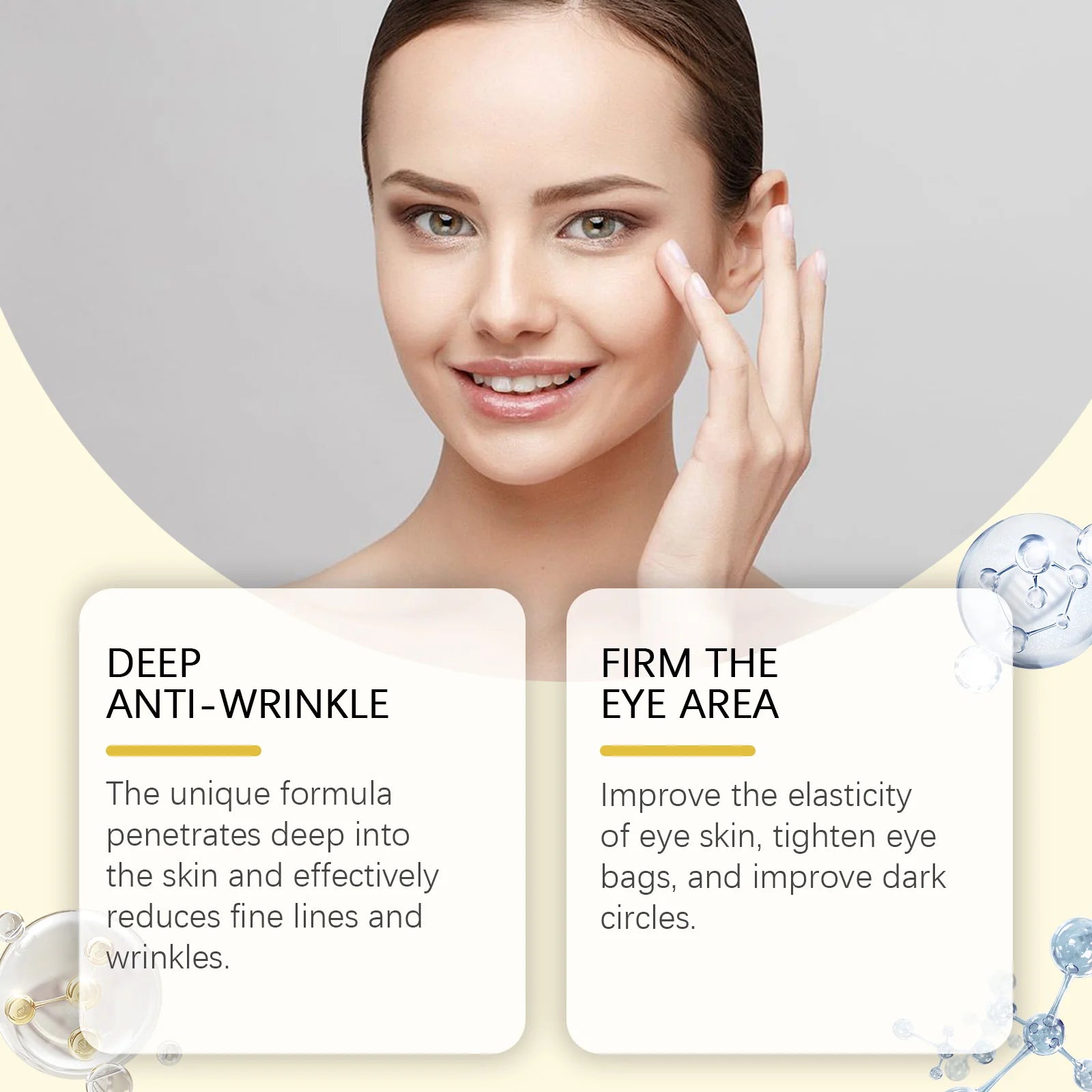 Revitalizing Eye Cream Anti Dark Circles Improve Puffiness Dullness Remove Wrinkles Hydrating Firming Brightening Eye Skin Care Peaceful Pleasures Health and Wellness