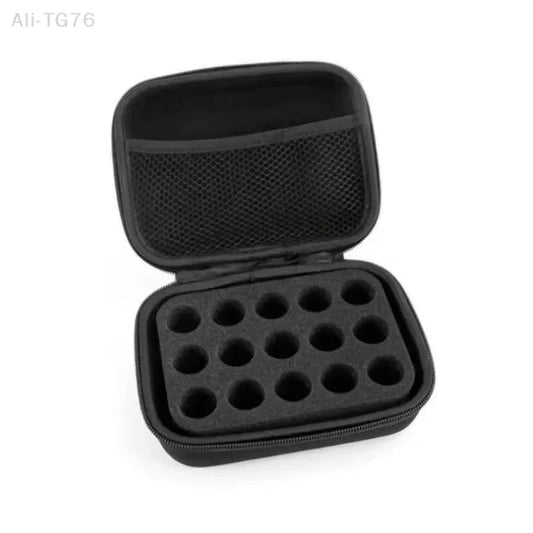EVA Insulin Vial Storage Case – 15-Grid Waterproof Organizer Vial Storage Case Peaceful Pleasures Health and Wellness Default Title