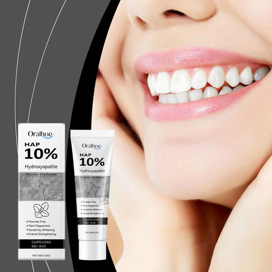 Oralhoe Mint Leaf Brightening Toothpaste – Enamel & Fresh Breath Whitening Toothpaste Peaceful Pleasures Health and Wellness