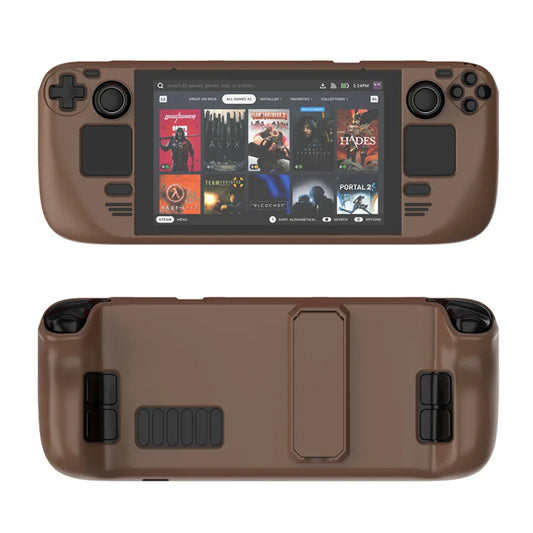 Suitable For Steam Deck Skin-Friendly Feel For Steam Deck Oled Colorful PC Protective Case With Stand Game Console Accessories Peaceful Pleasures Health and Wellness