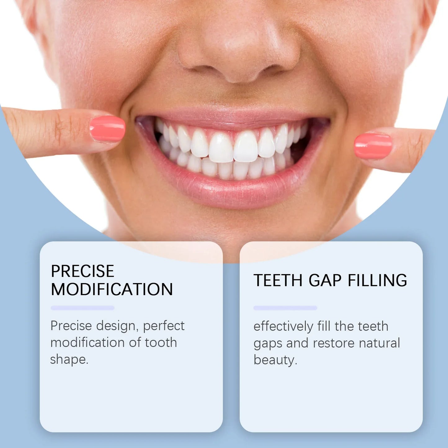 Snap-On Teeth Veneers for Adults – Cosmetic Smile Enhancer