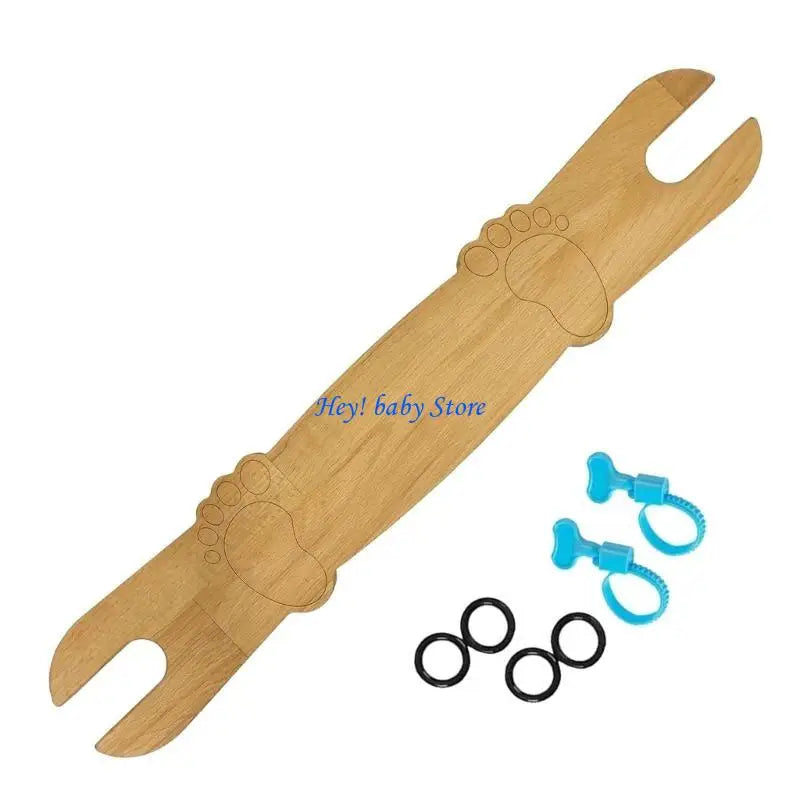 Baby High Chair Footrest Pedal | Round Corners & Rubber Rings