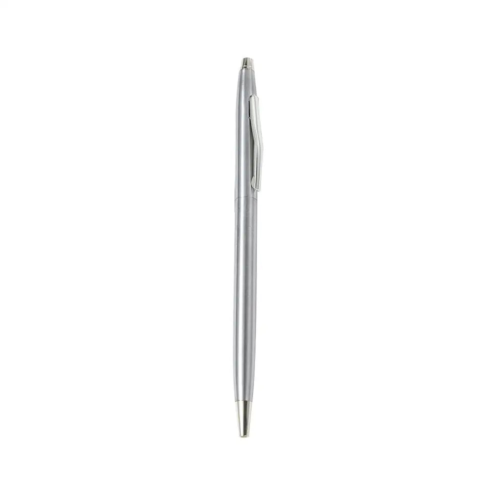 Ink Smooth Black Ink Gift School Office Supply Writing Tools Stationery Ballpoint Pen Metal Pen Sign Pen Gel Pen Peaceful Pleasures Health and Wellness All steel color