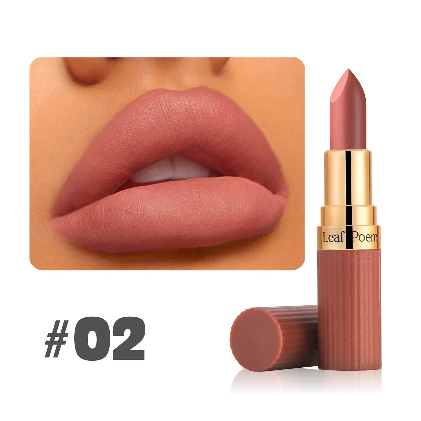 ZYXUAQIR 6-Color Velvet Matte Lipstick – Waterproof High Pigment