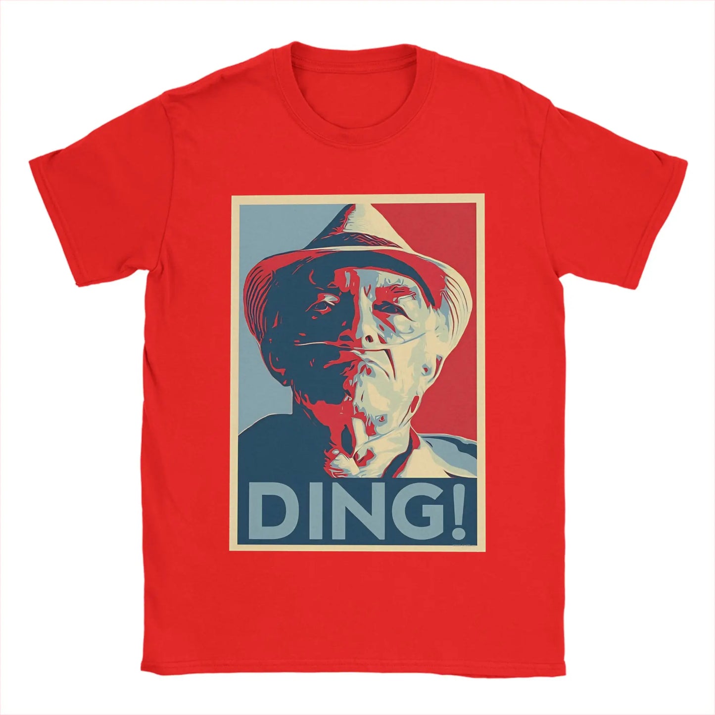 Don Hector Ding Ding T-Shirt Summer Breaking Bad Hippie T-Shirts Men Cotton Crew Neck Oversized Top Tees Short Sleeves Peaceful Pleasures Health and Wellness