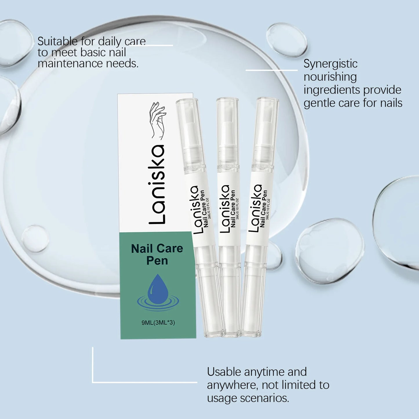 Nail Care Pen Nail Polish Nourishing Skin Pen Nails Cuticle Repair Strengthener Nail Growth Nail Nourishing Moisturize Nail Care Peaceful Pleasures Health and Wellness
