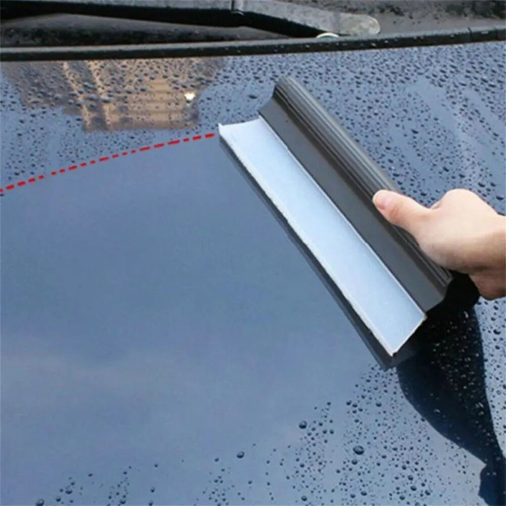 Non-Scratch Soft Silicone Handy Squeegee Car Water Wiper Window Cleaning Scraper Film Scraper car Accessories Peaceful Pleasures Health and Wellness