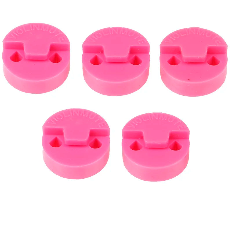 Professional Violin Parts Accessories 20 X Black Acoustic Round