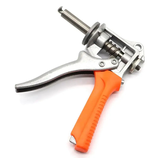 A36T-Non-Trace Repair Tool Aluminum Flat Hole Pliers For Flat Hole Pliers Repairing Process Hole Peaceful Pleasures Health and Wellness Silver Orange