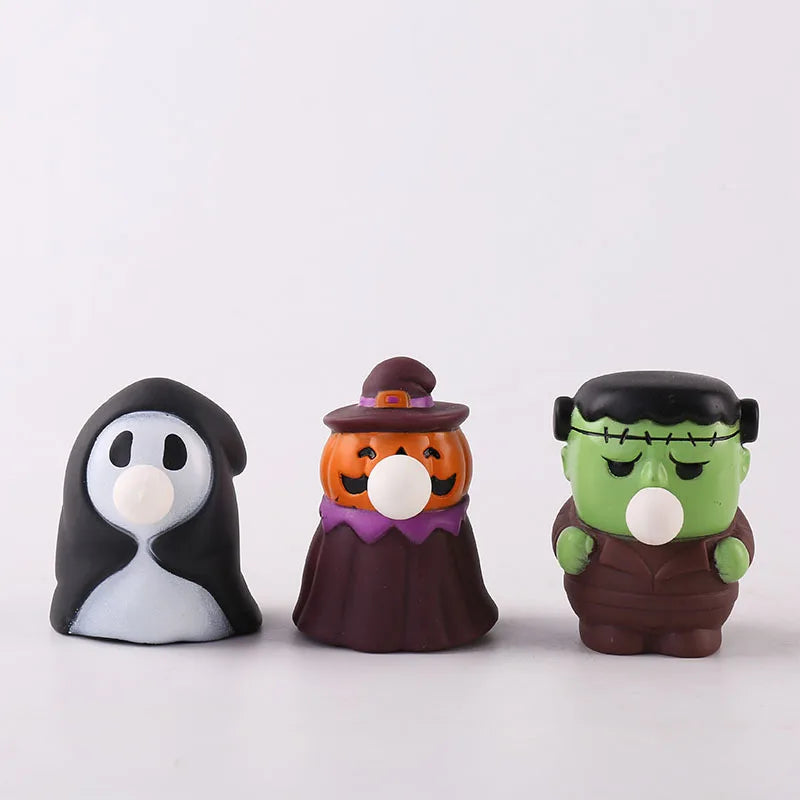 Halloween Pumpkin Squeeze Fidget Toy – Sensory Bubble Toy