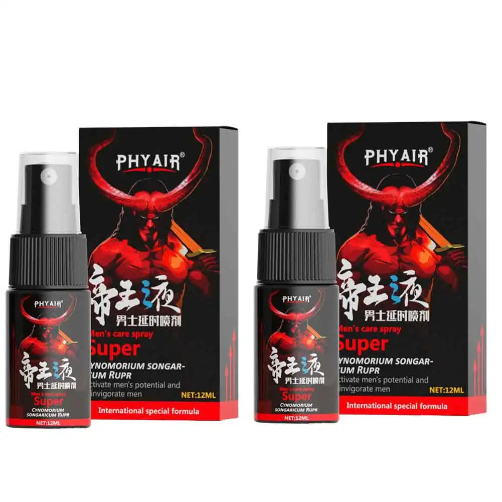 Men's Delay Spray – Natural, Fast-Acting | 12ml Topical Spray