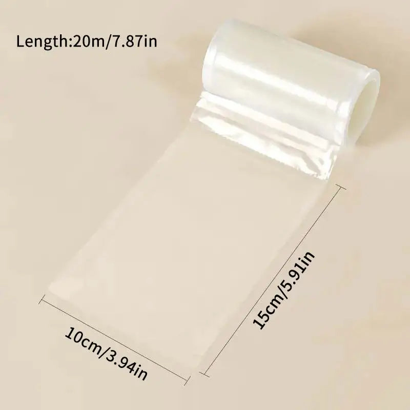 1roll Dirt-proof Isolation Membrane Tattoo Film Barrier Travel Toilet Seat Pads Isolation Film Protective Film Plastic Tape Peaceful Pleasures Health and Wellness Transparent