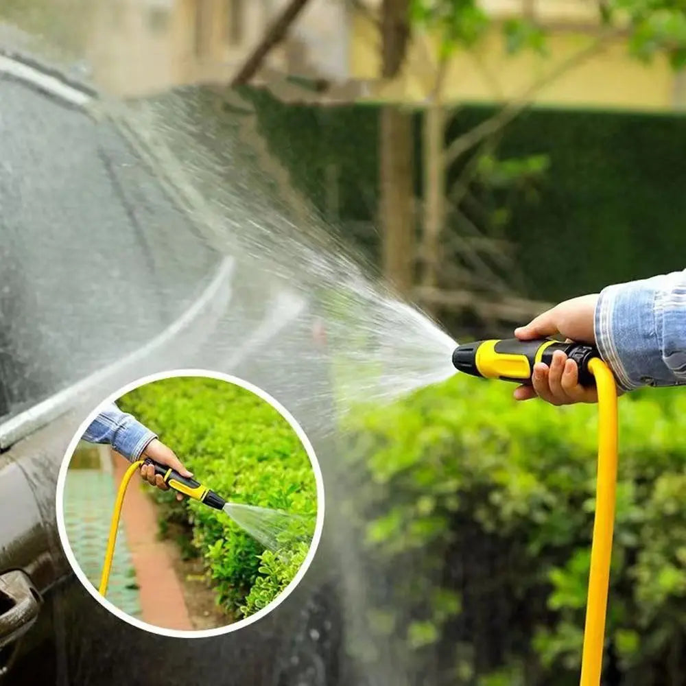 Adjustable High-Pressure Garden Hose Nozzle | Watering & Pet Wash