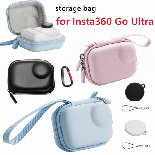 Mini Carrying Case for Insta360 Go Ultra Action Camera Camera Carrying Case Oasis Select