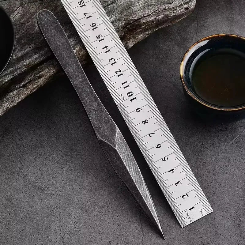 High-quality handmade tea knife, tea needle, tea cone, steel tea needle, black tea cake, pu'er tea set accessories Peaceful Pleasures Health and Wellness