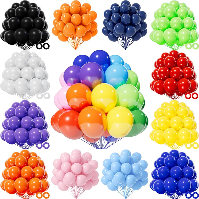 Latex Party Balloons 10/20/30Pcs | Birthday Wedding Baby Shower