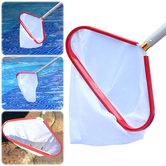 Pool Skimmer Net with Deep Mesh Bag & Aluminum Handle Peaceful Pleasures Health and Wellness United States