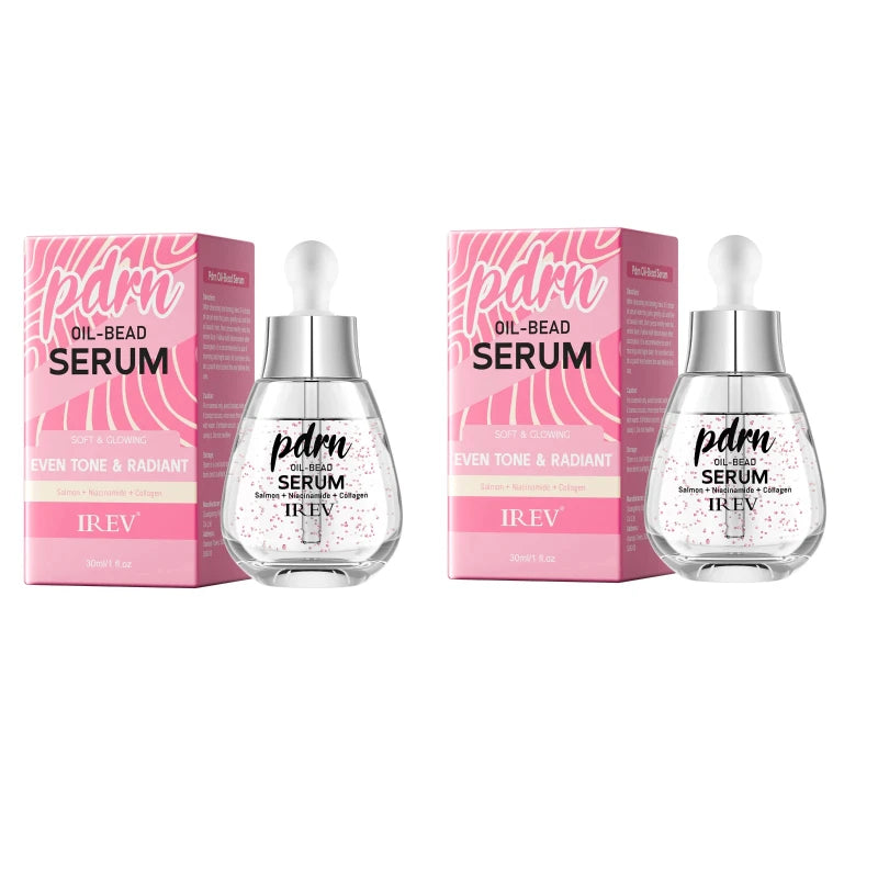Pdrn Salmon Serum With Niacinamide Collagen Face Serum For Dull Dry Skin Hydrating Revitalizing Daily Nourish Skin Care Essence Peaceful Pleasures Health and Wellness 2PCS 30ml