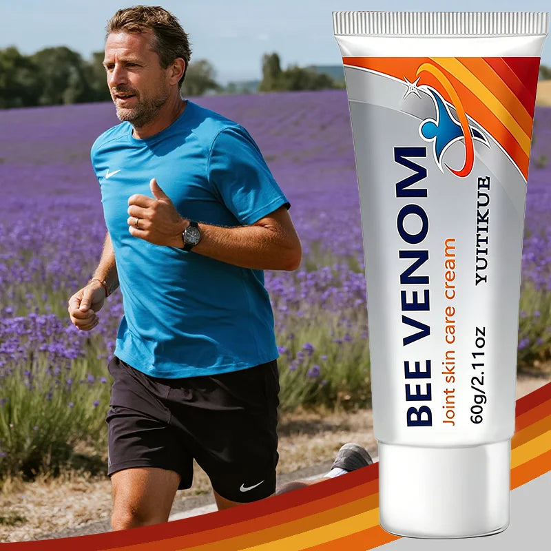 Yuitikue Bee Venom Joint Care Cream, 60g Deep Penetrating Joint Skin Care Cream for Muscle & Joint Relaxation Peaceful Pleasures Health and Wellness