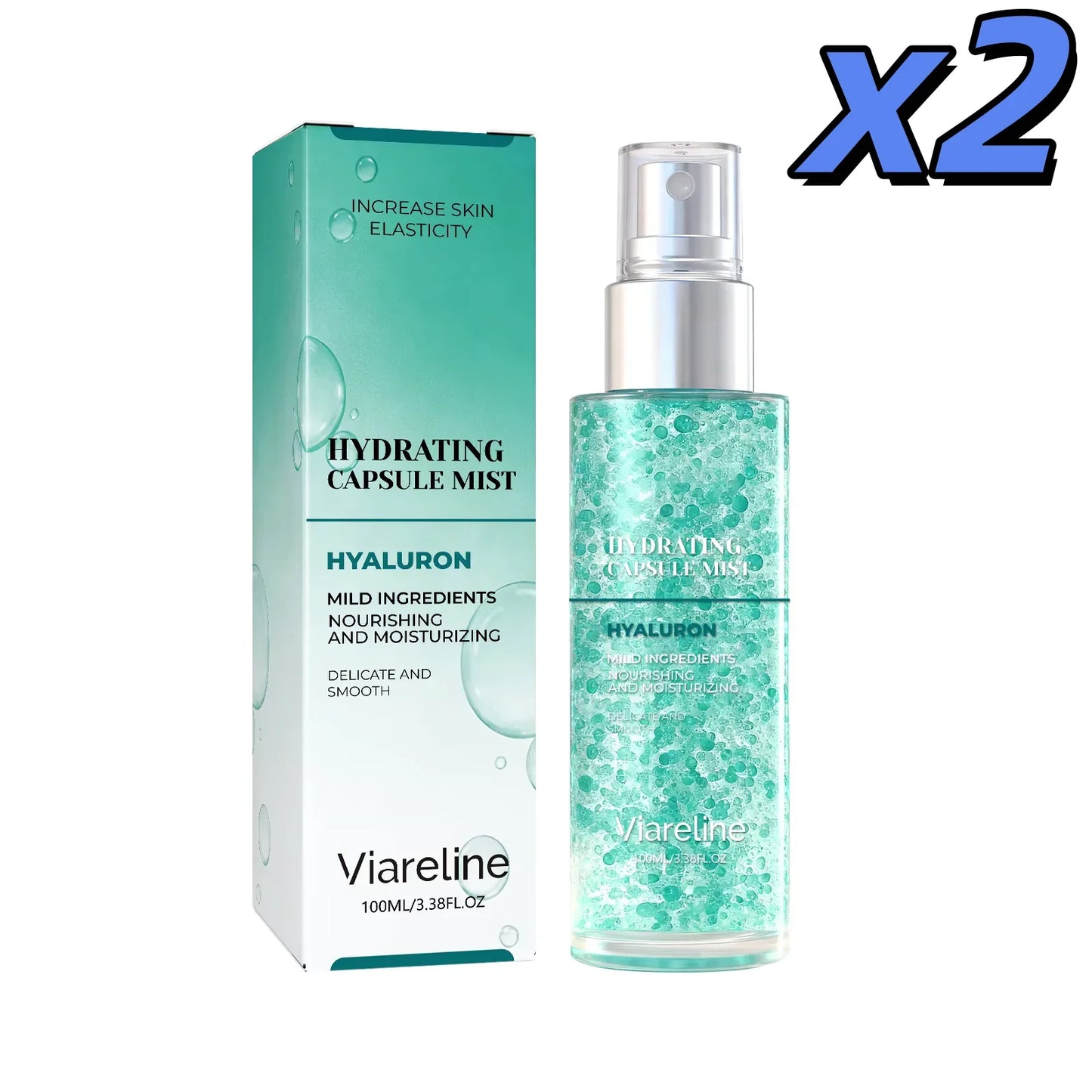 Viareline Hydrating Facial Spray – Brightening & Firming Mist