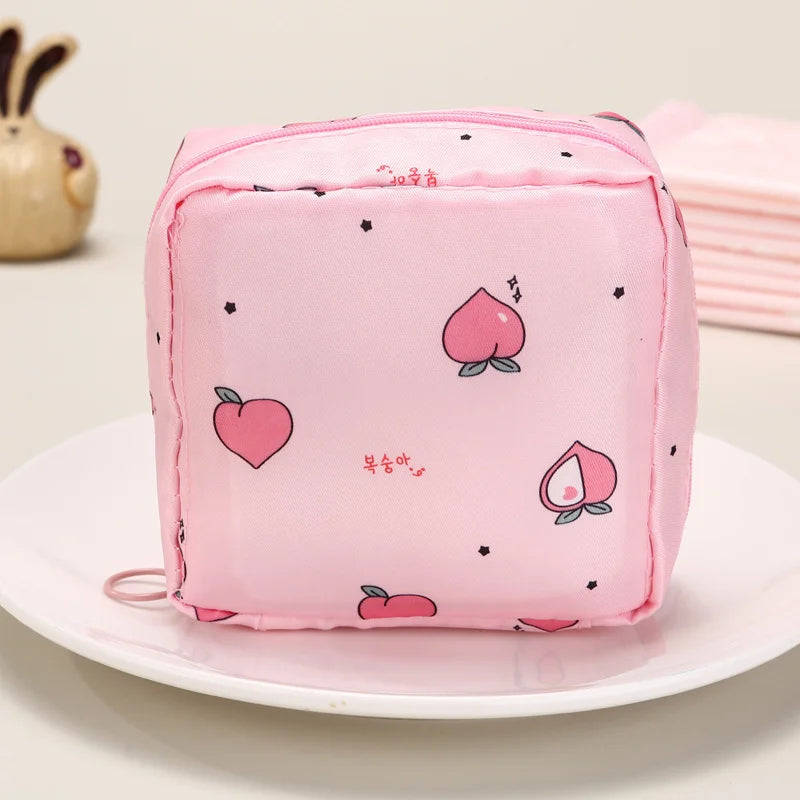 Cute Cartoon Makeup Bag | Travel Cosmetic Organizer Pouch