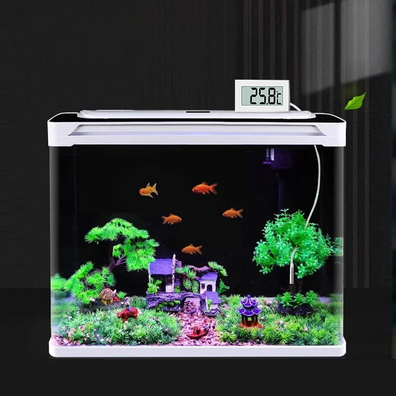 48mm Aquarium Digital Thermometer | LED Fish Tank Temp Gauge