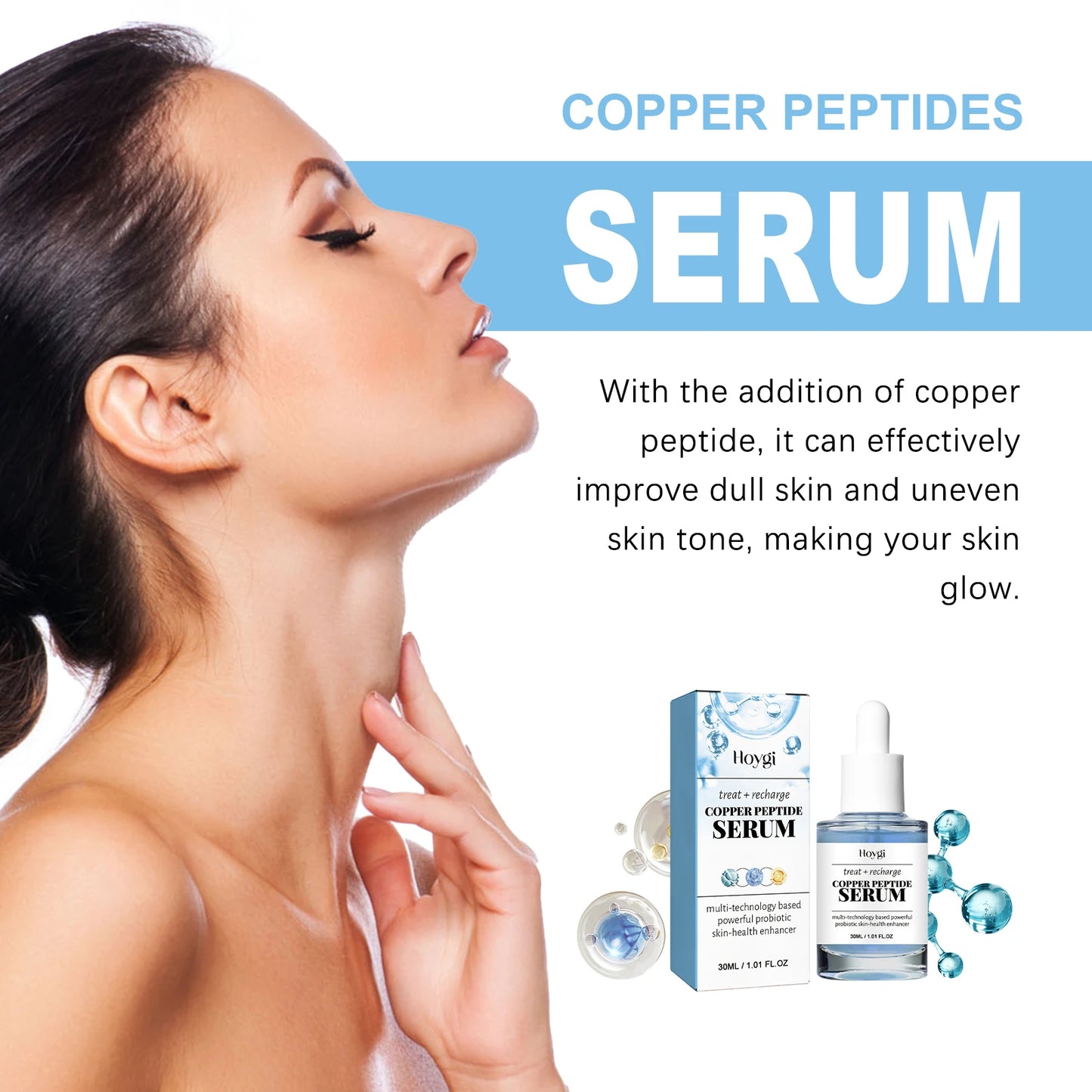 Copper Peptide Serum – Firming, Pore Shrinking & Brightening