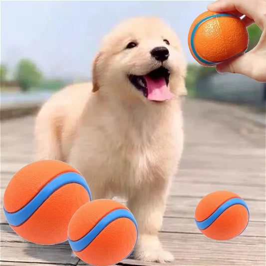 2-Pack Durable Rubber Dog Chew Balls – Interactive Training Toy Dog Chew Toy Oasis Select