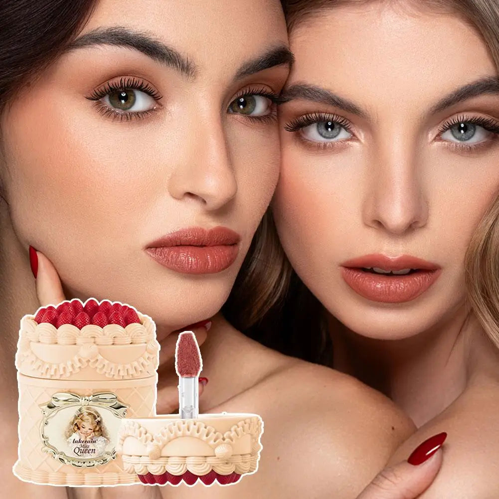 Strawberry Cupid Cake Lip Cream – Velvet Matte Liquid Lipstick