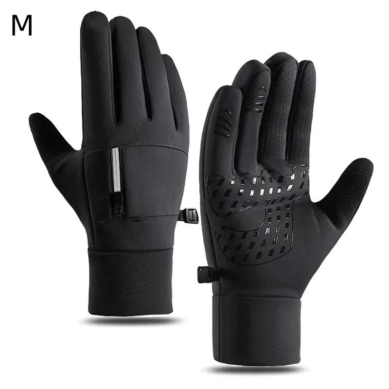 Waterproof Thermal Winter Gloves – Touchscreen Running & Cycling