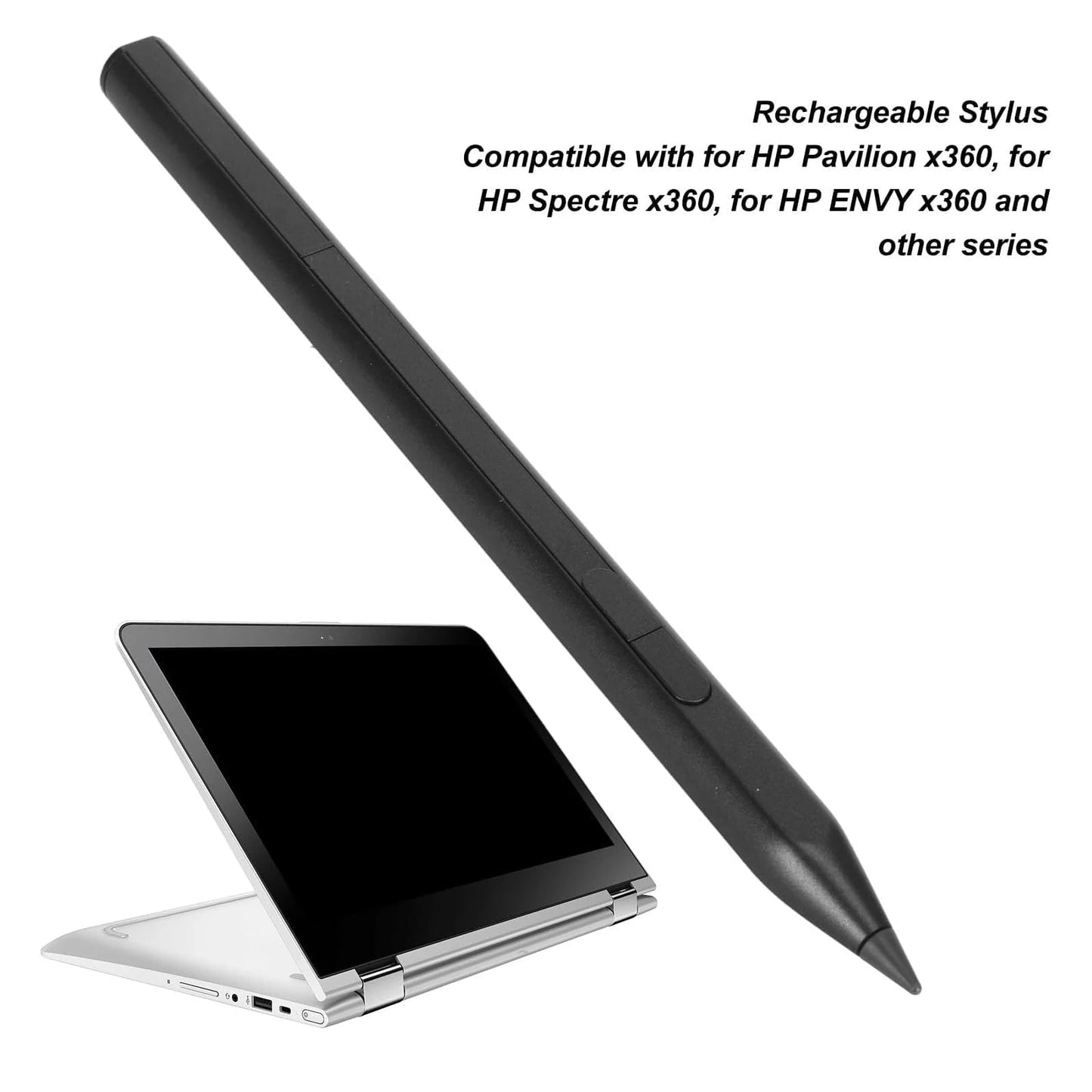 Rechargeable MPP 2.0 Tip Pen For HP Envy X360 Pavilion X360 Spectre X360 Support MPP Tilt Pen With 4096 Pressure Sensitivity Peaceful Pleasures Health and Wellness