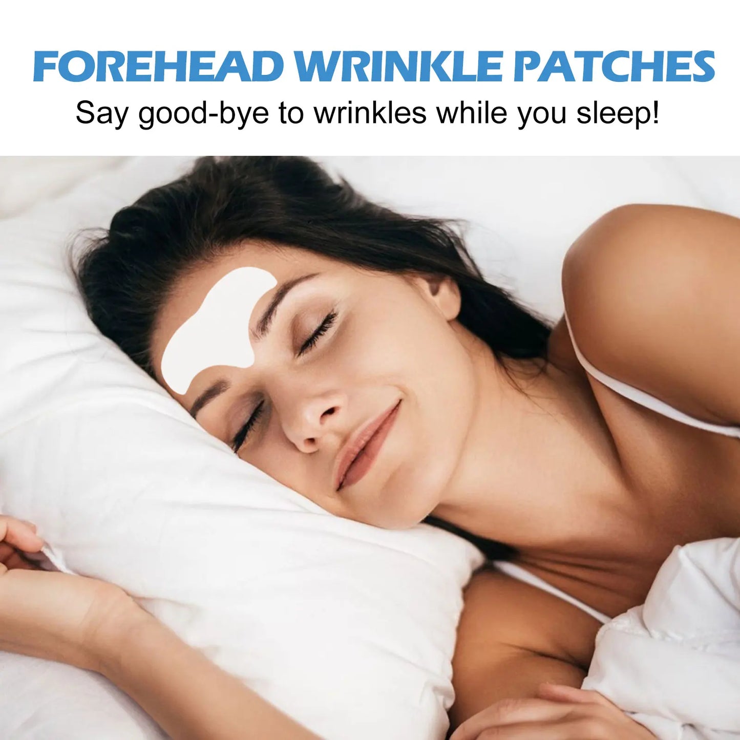 Tightening Forehead Mask Firming Fade Fine Line Reduce Wrinkles Improving Elasticity Repair Anti-Aging Forehead Wrinkle Patches Peaceful Pleasures Health and Wellness