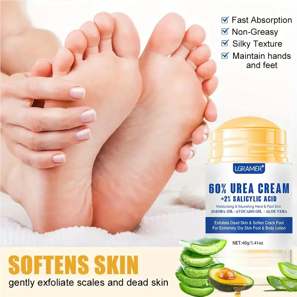 Hand Foot Cream Anti-Drying Cracking Dead Skin Callus Removal Heel Chapped Repair Moisturizing Exfoliating Foot Treatment Cream Peaceful Pleasures Health and Wellness
